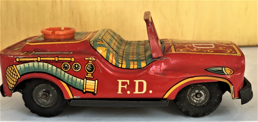 TENEKE OTO KEŞİF İTFAİYE ŞEFİ ARABASI OYUNCAK