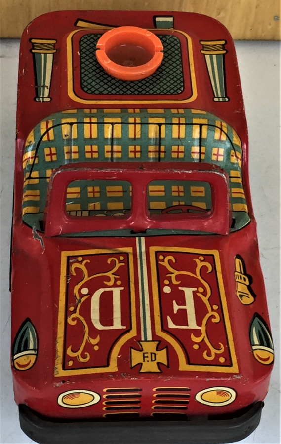 TENEKE OTO KEŞİF İTFAİYE ŞEFİ ARABASI OYUNCAK