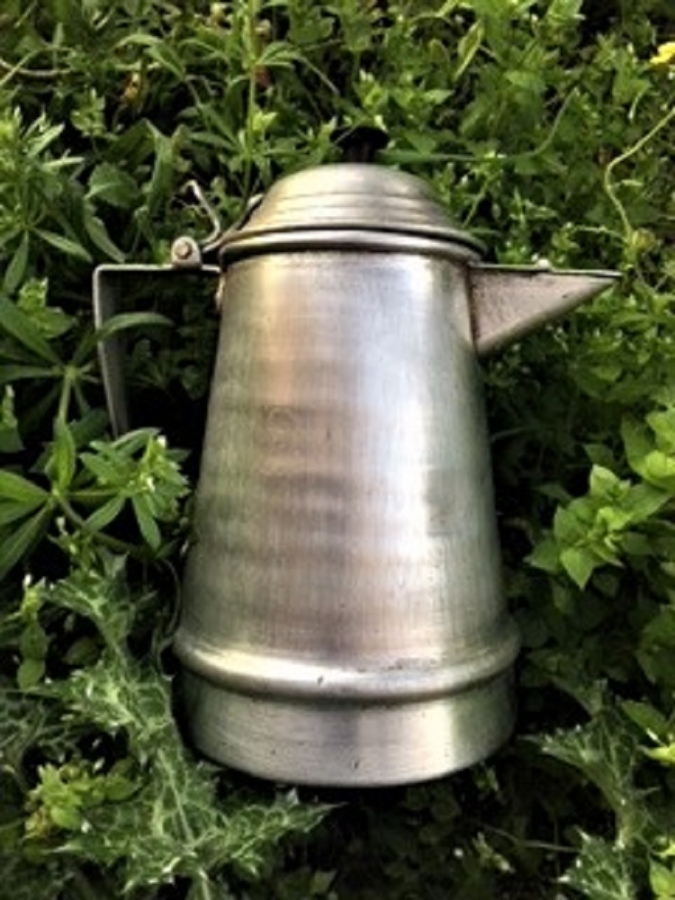  ANTİKA CAYDANLIK METAL ALİMÜNYUM KAPAKLI KULPLU