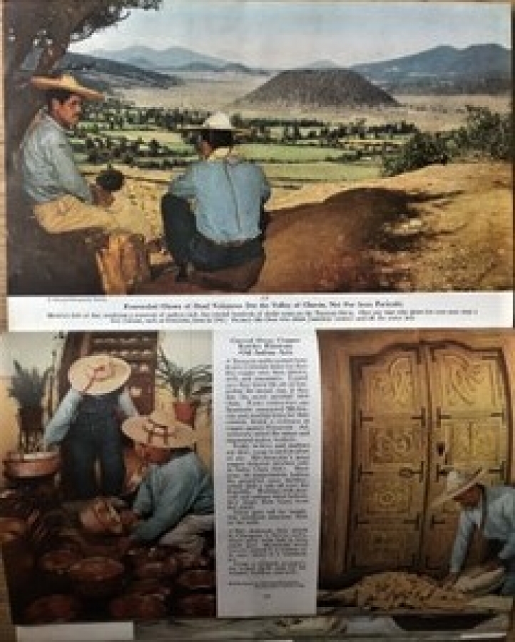 THE NATIONAL GEOGRAPHIC MAGAZINE OCTOBER 1952 YILI AMERİKAN BASKI DERGİ