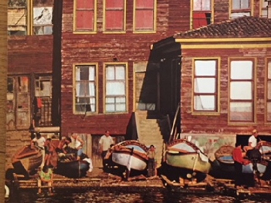  ECZACI BAŞI İLAÇ FABRİKASI KIYILAR TEMALI FOTOĞRAFLAR 1973 KUŞE KAĞIT