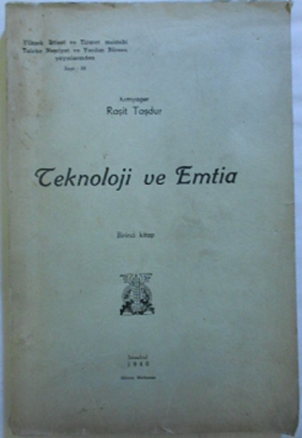  YÜKSEK IKTİSAT VE TECARET MEKTEBİTEKNOLOJİ VE EMTİA SAYI 88 KIMYAGER 