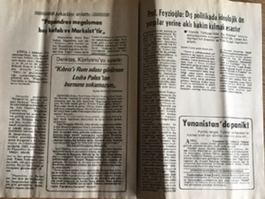 BAKI TRAKYA TÜRKÜNÜN SESİ BATI TRAKYA SİYASİ, KÜLTÜREL VE TÜRKÇÜ AYLIK DERGİ  15 KASIM 1983 SAYI 199 