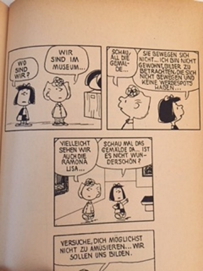 EANUSTP 1978 SİYAH BEYAZ CİZGİ ROMAN  WIR SPIELEN DEIN LIED CHARLIE BRAUN