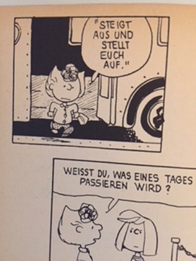 EANUSTP 1978 SİYAH BEYAZ CİZGİ ROMAN  WIR SPIELEN DEIN LIED CHARLIE BRAUN