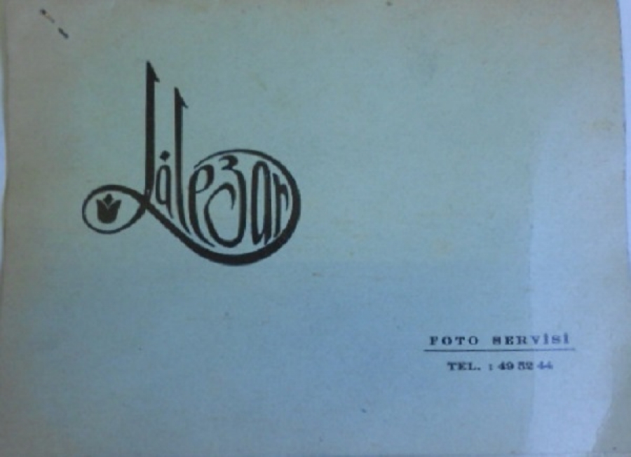 LALEZAR GAZİNOSUNDA CEKİLMİŞ KARTONLU FOTOGRAF