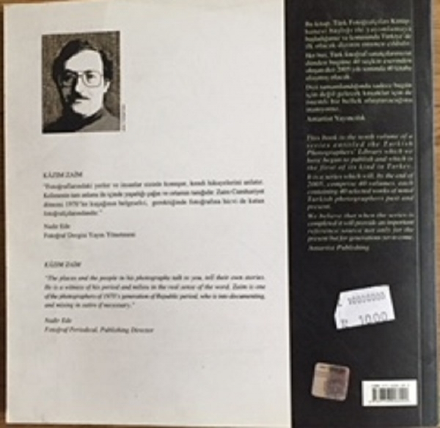 TÜRK FOTOĞRAFÇILARI KÜTÜPHANESİ 10 KAZIM ZAİM 