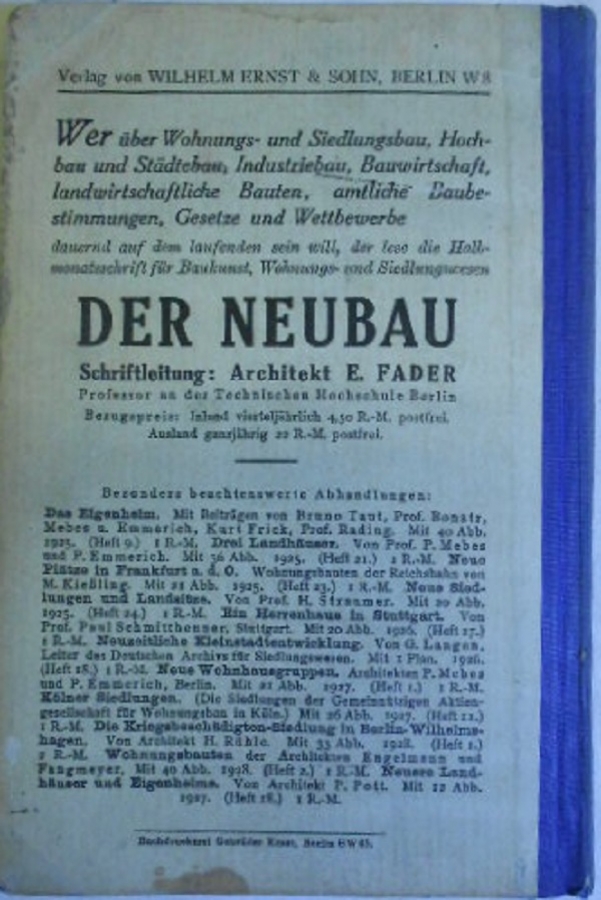 LANDLICHES BAUWESEN MİMAR MÜHENDİSLİK İNŞAAT BİLGİLERİ