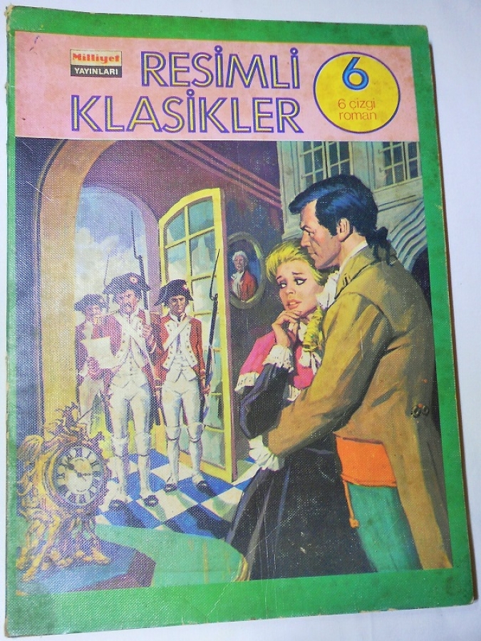 	 RESİMLİ KLASİKLER 6 ÇOCUK ROMANLARINDAN CİZĞİ ROMAN