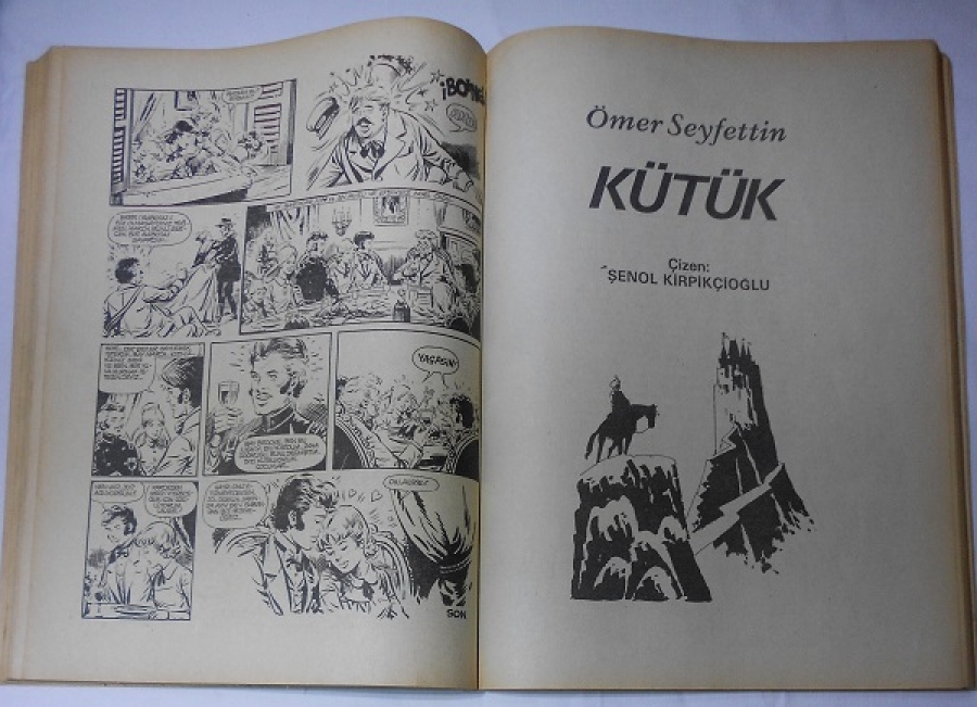 	 RESİMLİ KLASİKLER 6 ÇOCUK ROMANLARINDAN CİZĞİ ROMAN