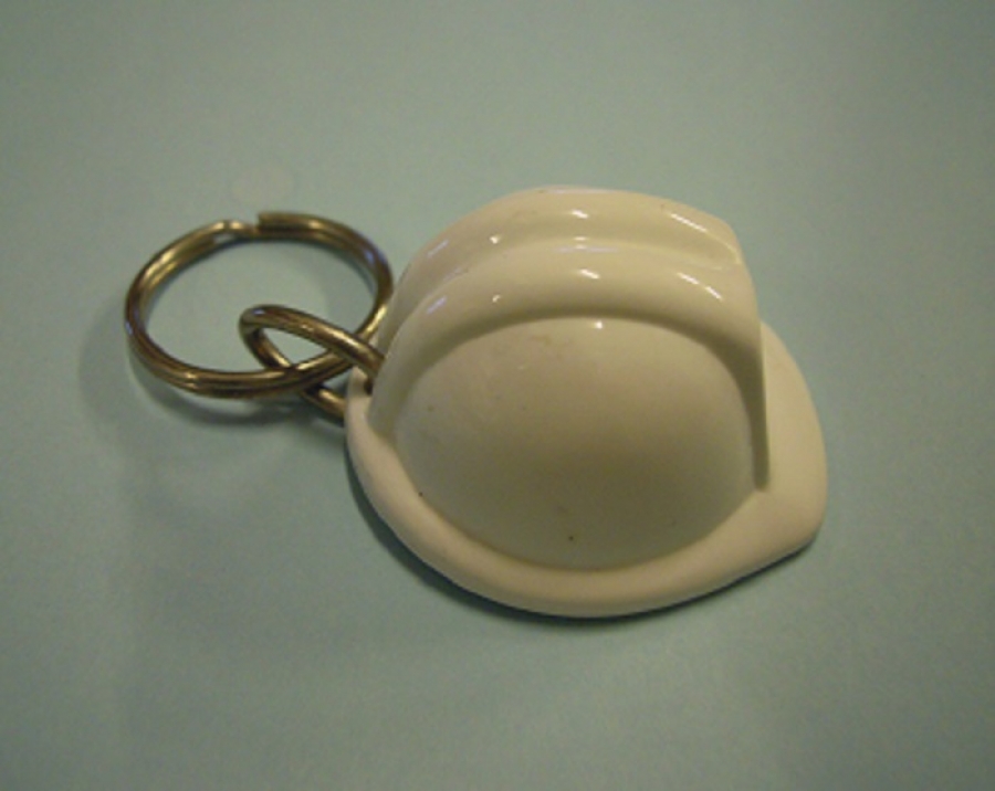 ABB BEYAZ BARET ŞAPKA  ANAHTARLIK 