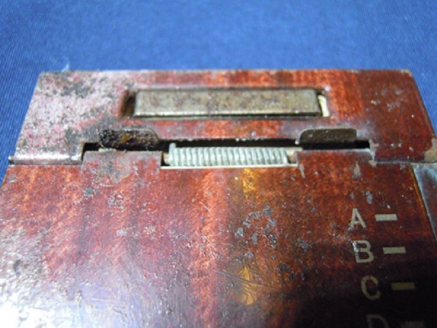 1950 USA AMERİKAN MASA ÜSTÜ METAL TELEFON NOT REHBERİ FİHRİST REHBER