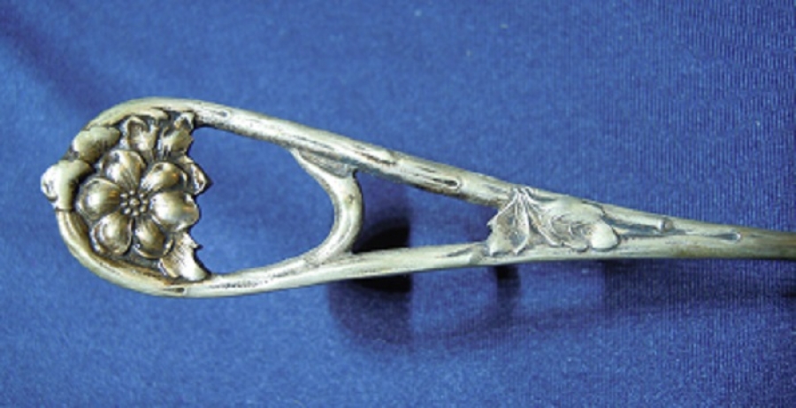  GÜMÜŞ KAPLAMA PASTA SPATULA 