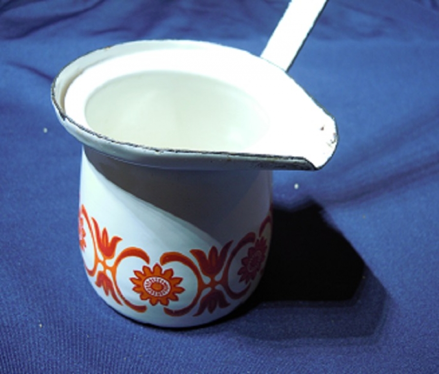  KARAOĞLU EMAYE TİRYAKİ KAHVE CEZVE 