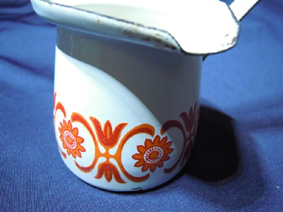  KARAOĞLU EMAYE TİRYAKİ KAHVE CEZVE 