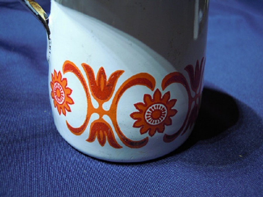  KARAOĞLU EMAYE TİRYAKİ KAHVE CEZVE 