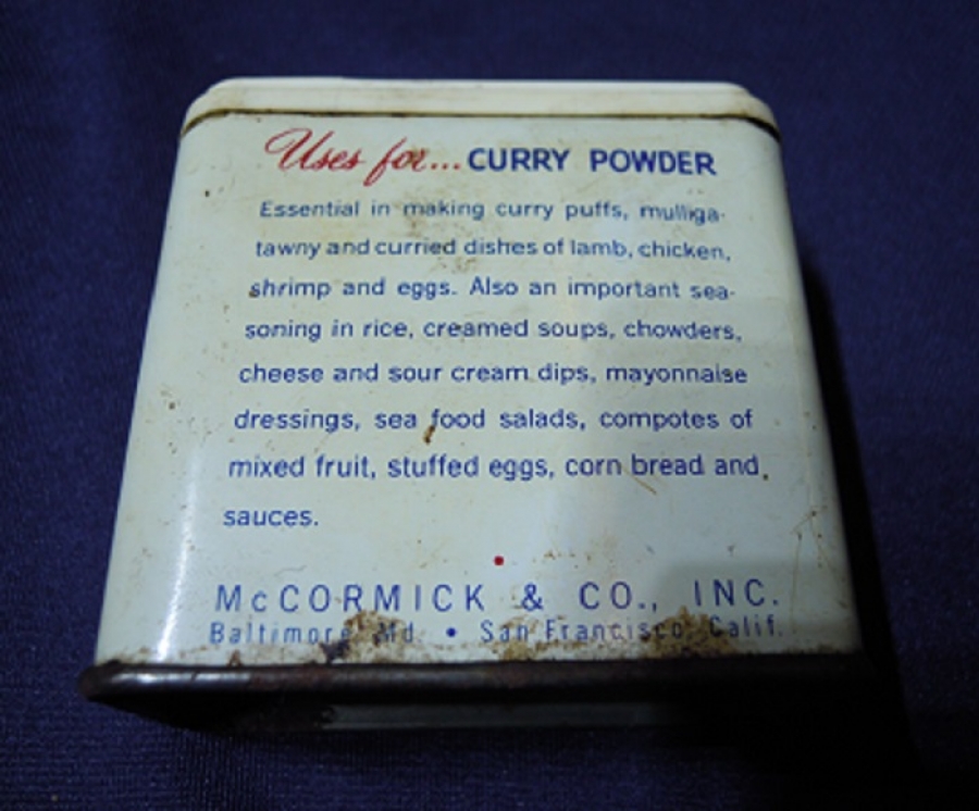 MCCORMICK CURRY POWDER TENEKE KÖRİ TOZU KUTU