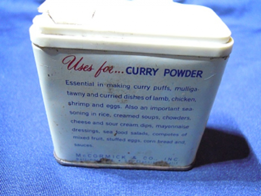 MCCORMICK CURRY POWDER TENEKE KÖRİ TOZU KUTU