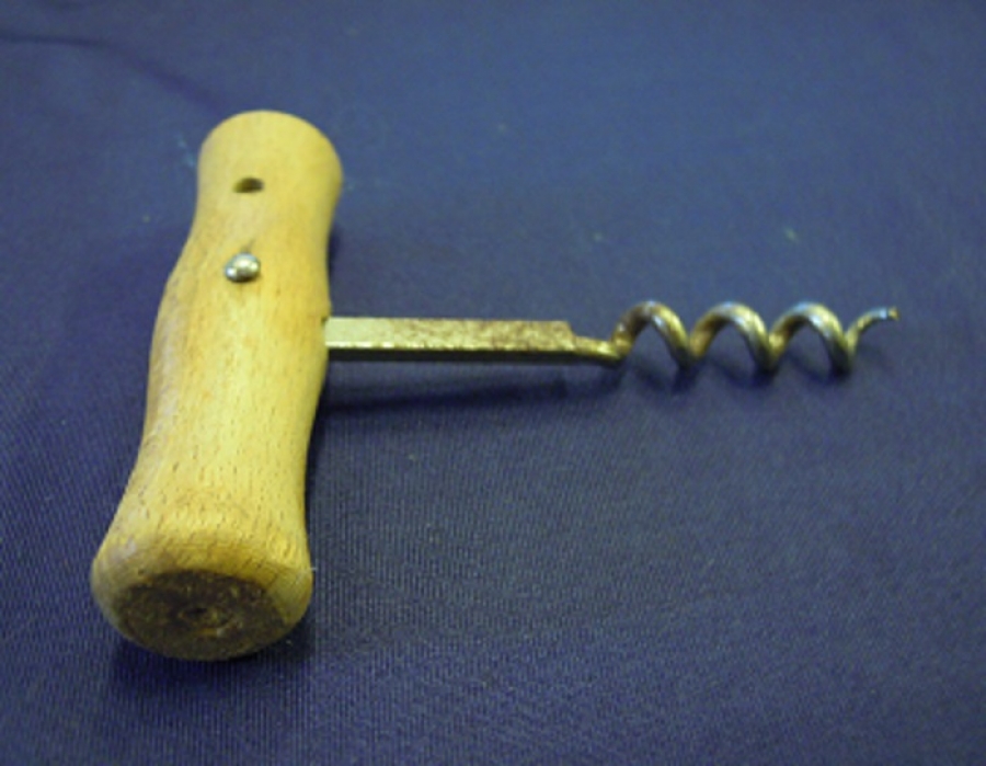 TİRBUŞON AHŞAP SAPLI MANTAR ŞARAP AÇACAK