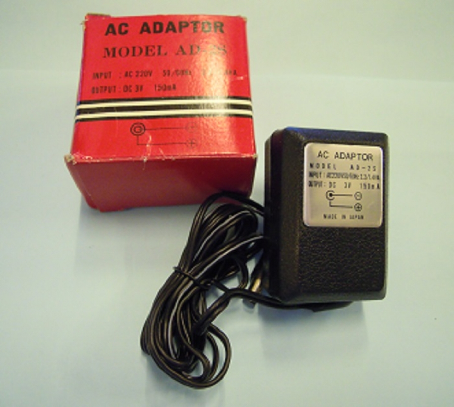 AC ADAPTOR 3 VOLT 150 MM