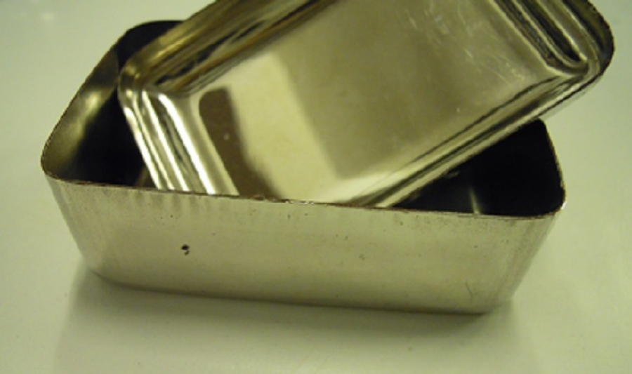 METAL KAPAKLI SEYEHAT SABUN TAŞIMA SAKLAMA KABI 