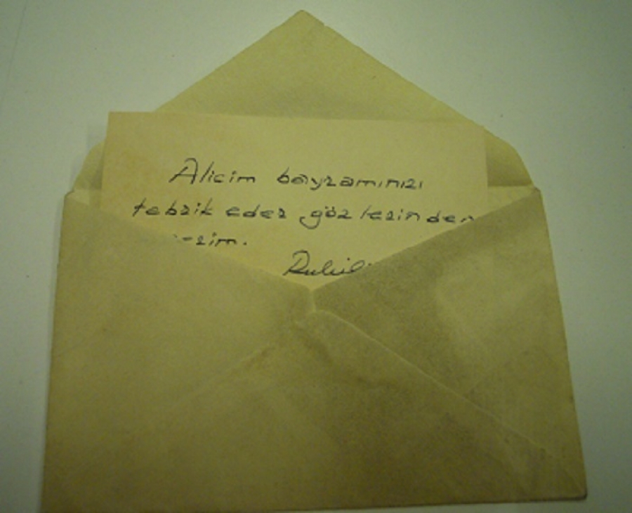 BAY ALİ ULCAY ZARFLI  KARTVİZİT