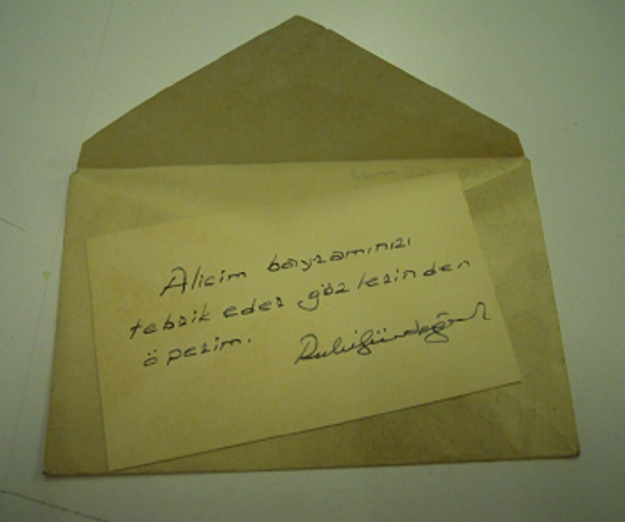 BAY ALİ ULCAY ZARFLI  KARTVİZİT