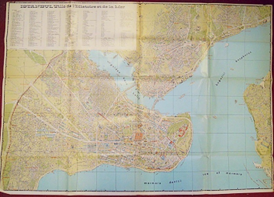 İSTANBUL MINISTERE DU TOURISME ET DE L'INFORMATION HARITA