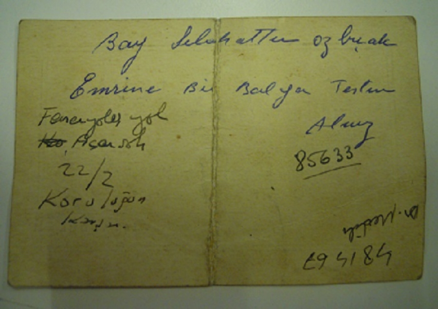 SAMUEL LEVİ KARTVİZİT