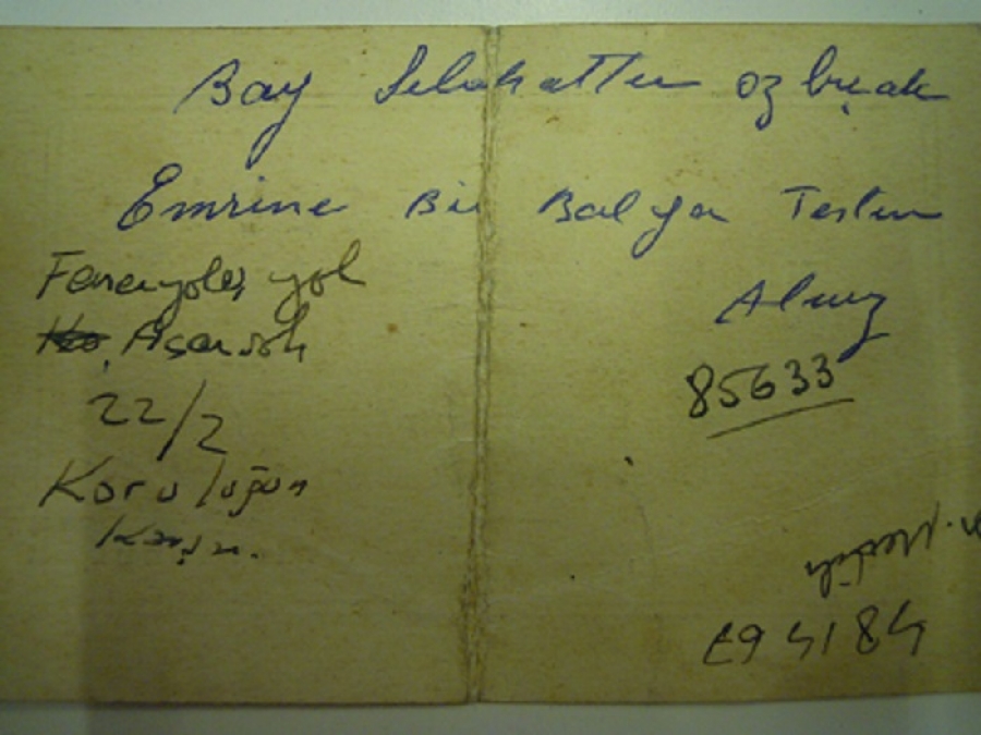 SAMUEL LEVİ KARTVİZİT