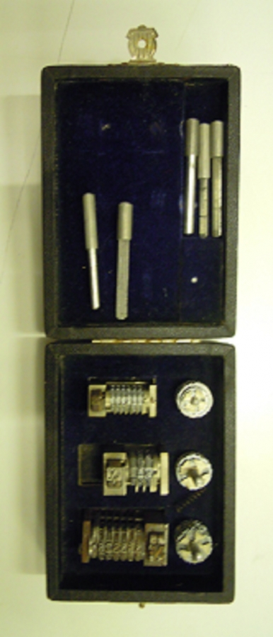 MATBAA BASIM SIRALI NUMARA BASIMINDA MEKANİK NUMUNATÖR SÜNUM NUMERIER WERKE 