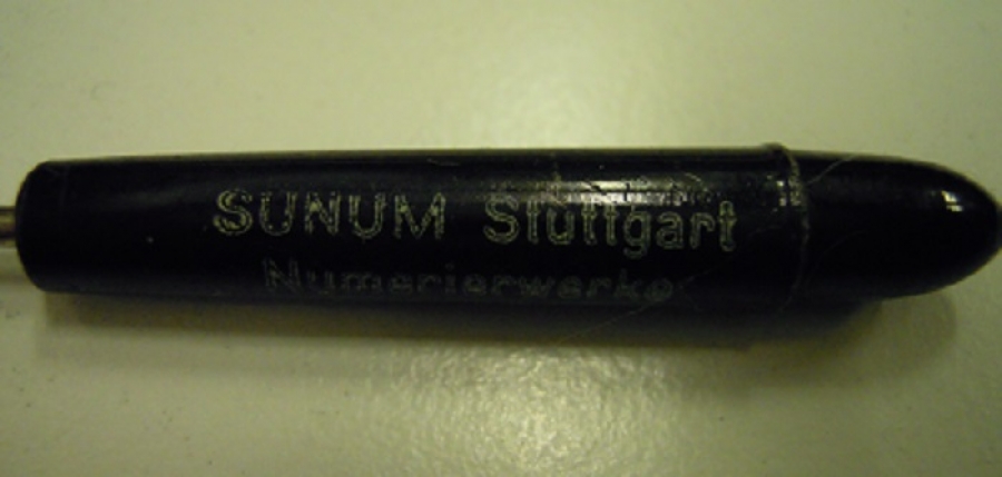 MATBAA KALIP BASIMLARDA SIRALI SAYI SAYAN MEKANİK NUMUNATÖR SÜNUM NUMERIER WERKE