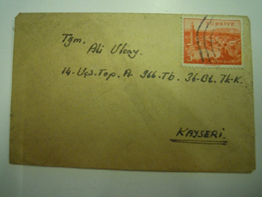 TĞM. ALİ ULCAY 14 UÇS. TOP. A. 966 TB. 36. BL. TK-K TÜRKİYE KAYSERİ 