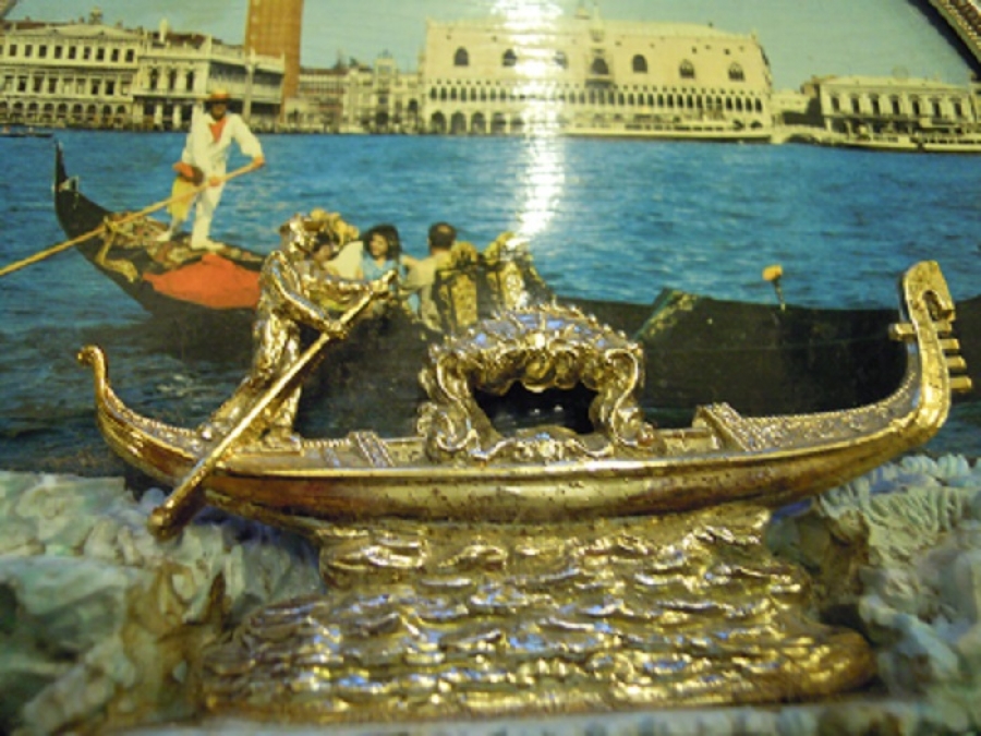 VENEDİK GONDOL VENEZIA V. CORT MADE İN İTALYI HATIRA HEDİYELİK 