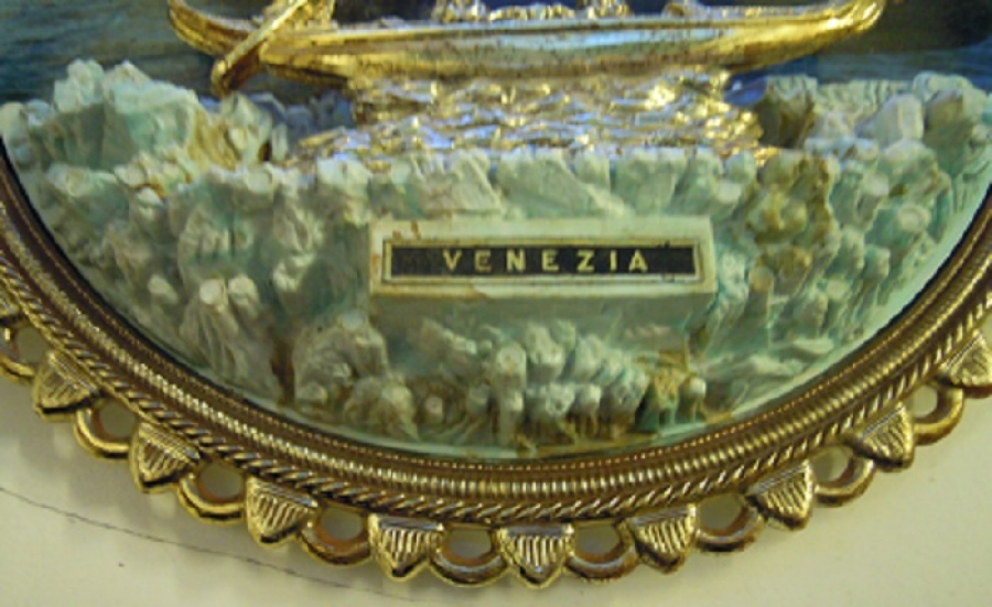 VENEDİK GONDOL VENEZIA V. CORT MADE İN İTALYI HATIRA HEDİYELİK 