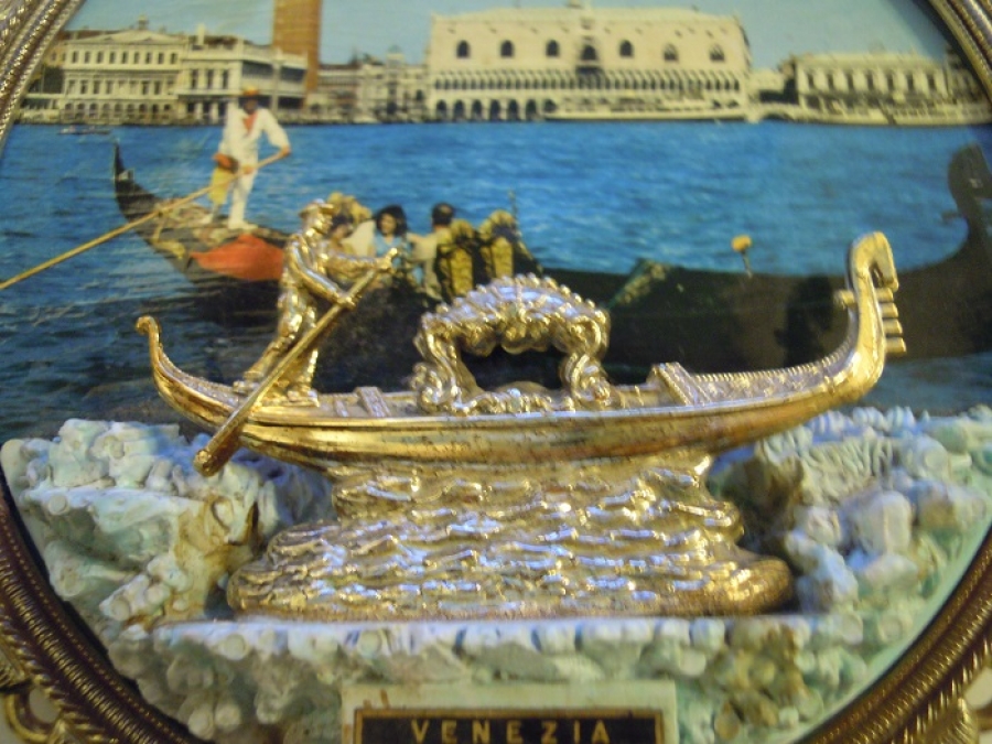 VENEDİK GONDOL VENEZIA V. CORT MADE İN İTALYI HATIRA HEDİYELİK 