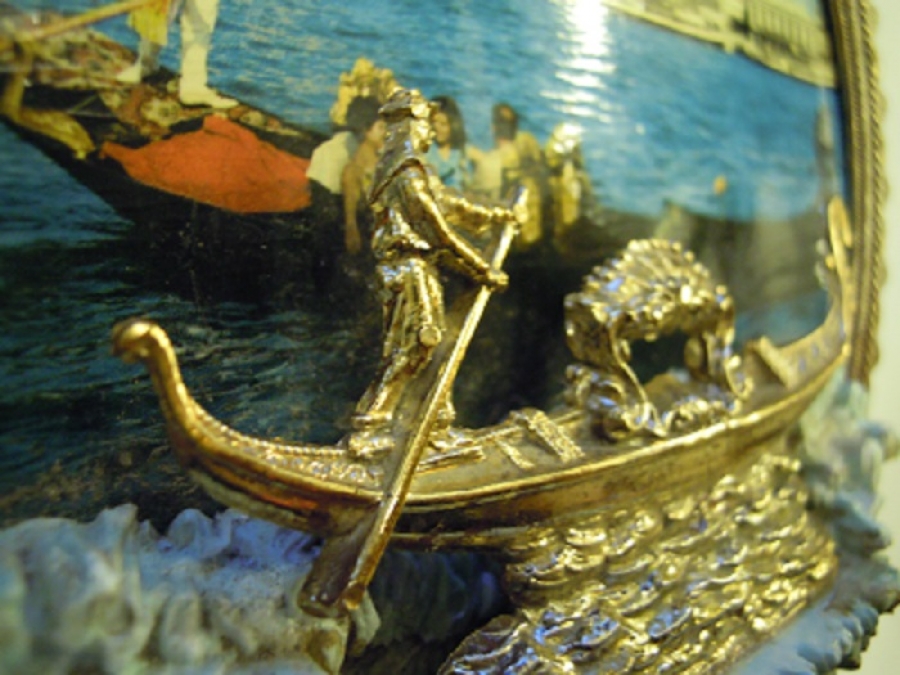 VENEDİK GONDOL VENEZIA V. CORT MADE İN İTALYI HATIRA HEDİYELİK 