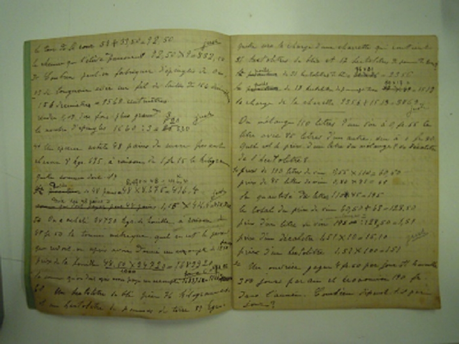 ANGELA DERVİCHİYAN A AİT YAZILI DEFTER 