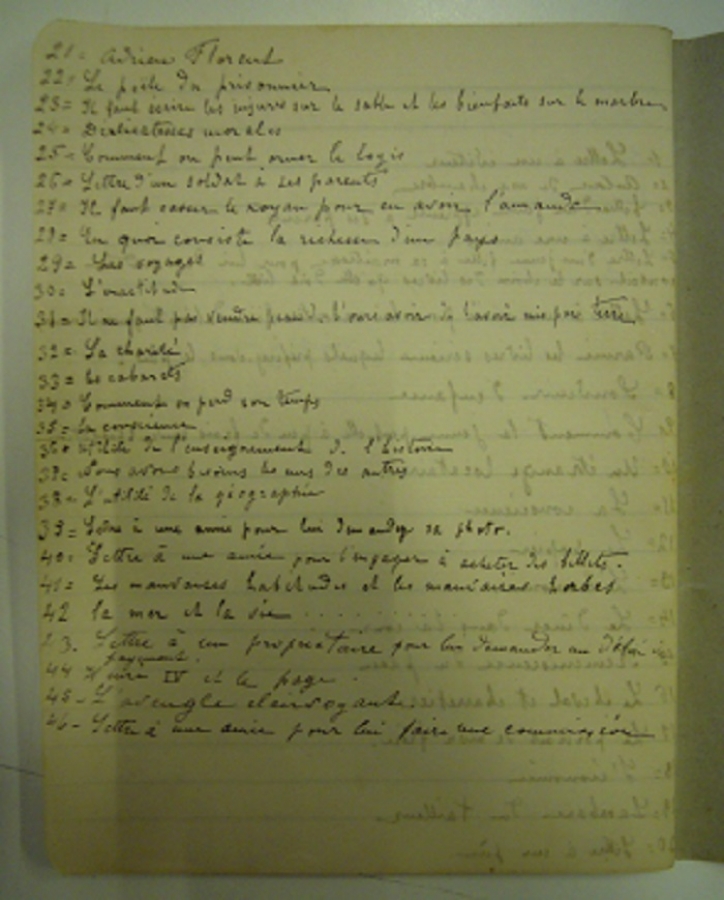 YAZILI KULLANILMIŞ NOT DEFTERI