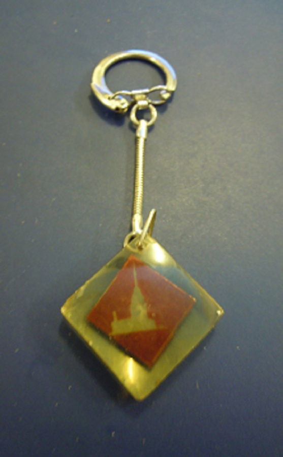 ZİRAAT BANKA POLİ KARBON ŞEFFAF ANAHTARLIK