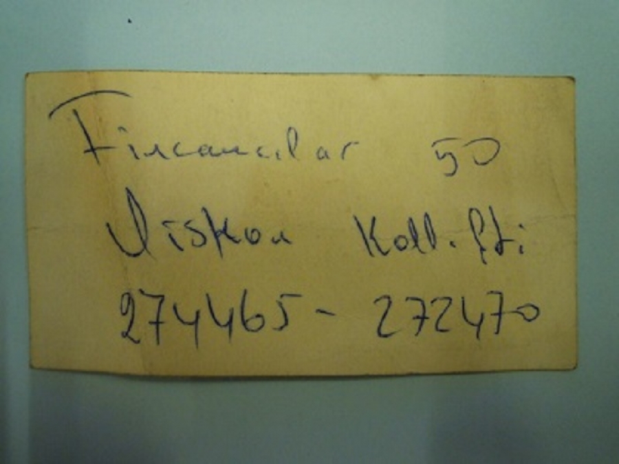 JAVİTEKS JAK AMİRA - VİTALİ ŞALHON KARTVİZİT 