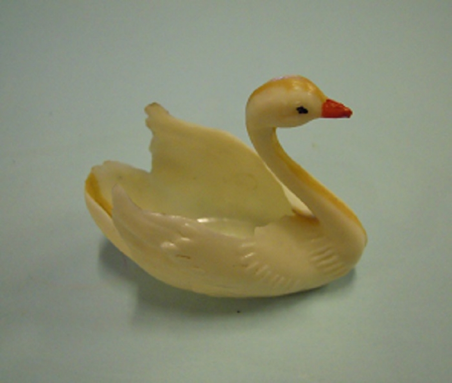 PLASTİK  KUGU BEYAZ KUŞ 