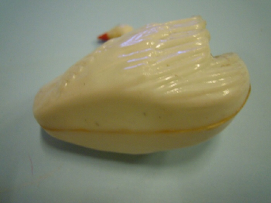 PLASTİK  KUGU BEYAZ KUŞ 