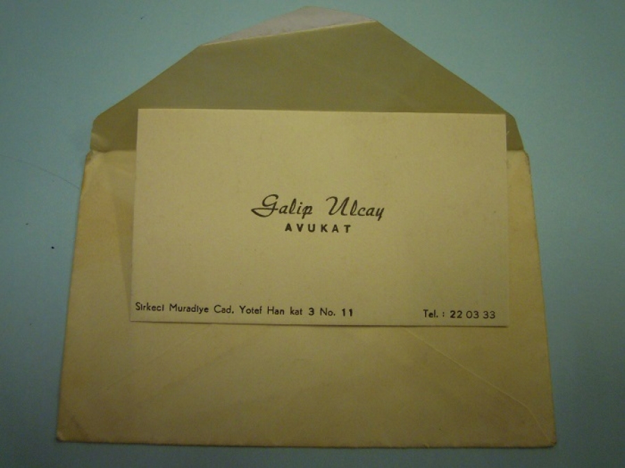 TGM ALİ ULCAY 14 UÇS TOP A. 966 T6 36 BT K.V. KAYSERİ KARTVİZİT