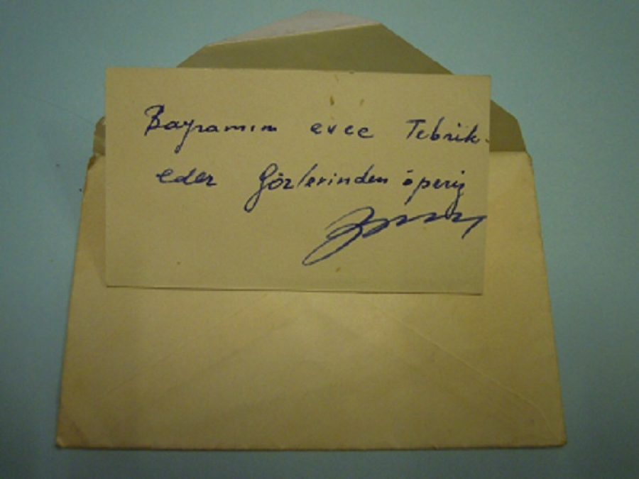 TGM ALİ ULCAY 14 UÇS TOP A. 966 T6 36 BT K.V. KAYSERİ KARTVİZİT