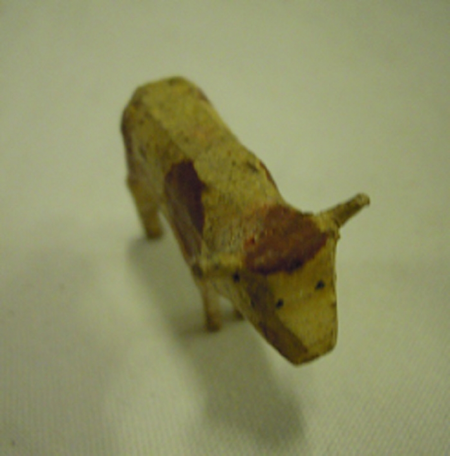 AHŞAP MAKET İÇİN KULLANILAN  İNEK 