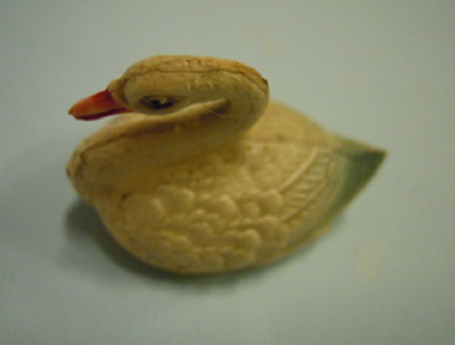 MİNİ PLASTİK KAZ MAKET 