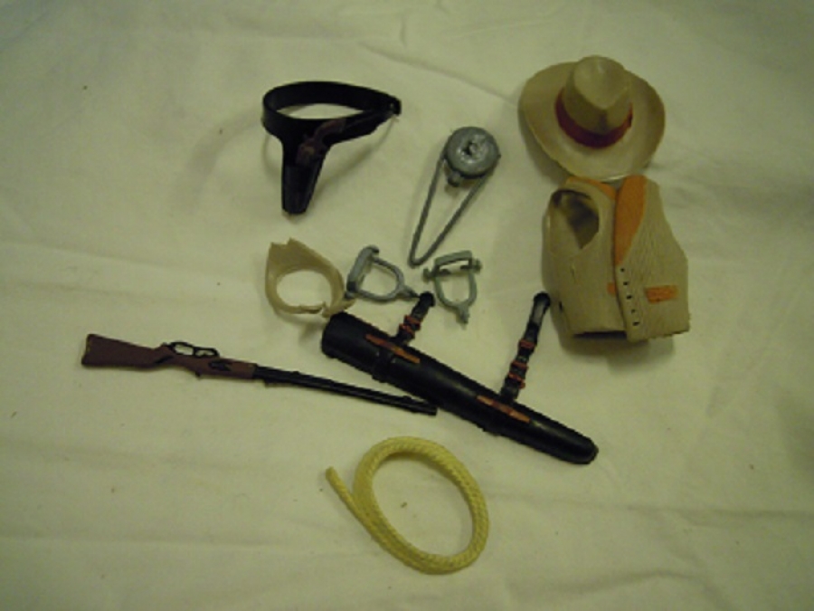 MOVABLE BONAZA MAN AND HORSE COMBİNATİON PACK  OYUNCAK KOVBOY ELBİSE AKSESUAR