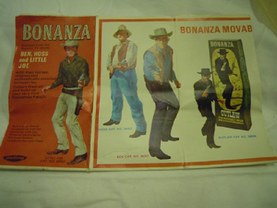 MOVABLE BONAZA MAN AND HORSE COMBİNATİON PACK  OYUNCAK KOVBOY ELBİSE AKSESUAR