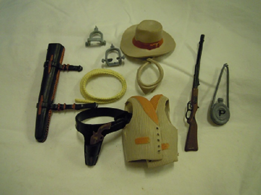 MOVABLE BONAZA MAN AND HORSE COMBİNATİON PACK  OYUNCAK KOVBOY ELBİSE AKSESUAR
